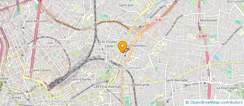 localisation de l'entreprise MADAME MARION DUSSAUSSOIS à MARSEILLE
