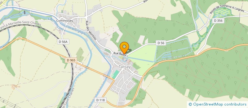 localisation de l'entreprise MADAME MARION DUVOLLET  TANLAY