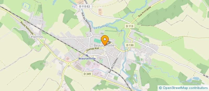 localisation de l'entreprise MADAME MARION DZIUBA  SAINT-DENUX