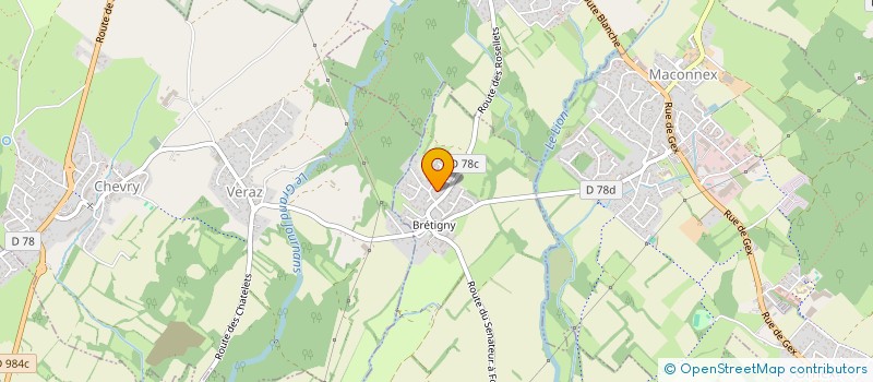 localisation de l'entreprise MADAME MARION EBERSCHWEILER  PREVESSIN-MOENS