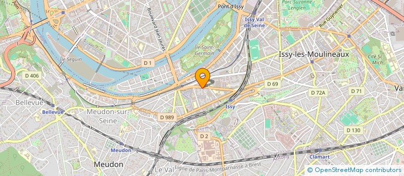 localisation de l'entreprise MADAME MARION ELIE à ISSY-LES-MOULINEAUX