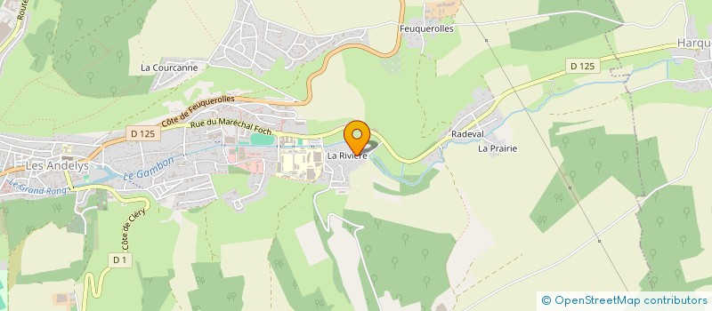 localisation de l'entreprise MADAME MARION ELIE à LES ANDELYS