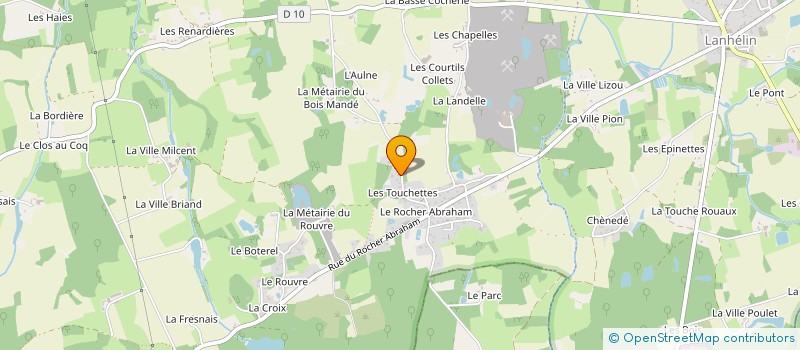 localisation de l'entreprise MADAME MARION ELOI  MESNIL-ROC'H