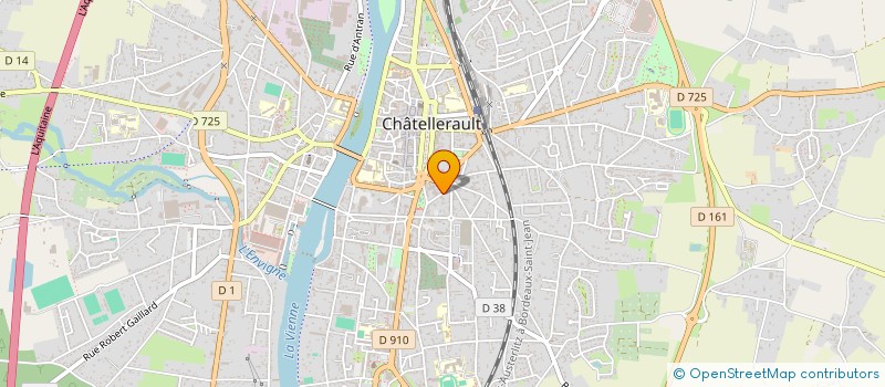 localisation de l'entreprise MADAME MARION EPIN à CHATELLERAULT
