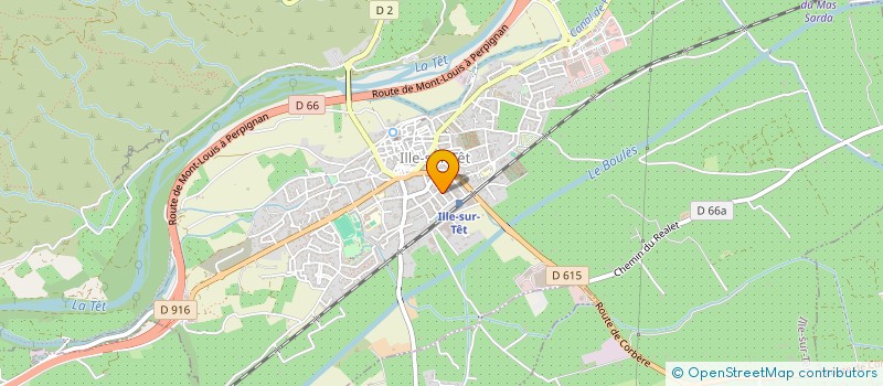 localisation de l'entreprise MADAME MARION ESCORIHUELA  ILLE-SUR-TET