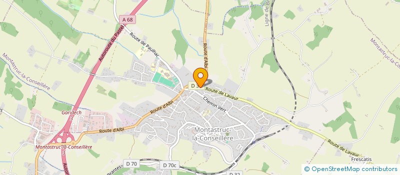 localisation de l'entreprise MADAME MARION ESCUDE  MONTPITOL