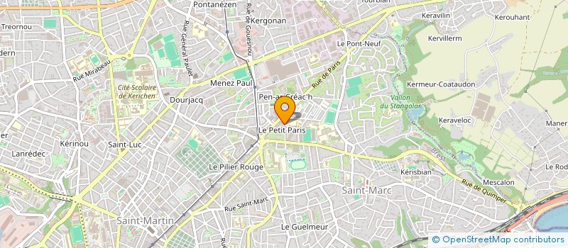 localisation de l'entreprise MADAME MARION ESPERANCE à BREST