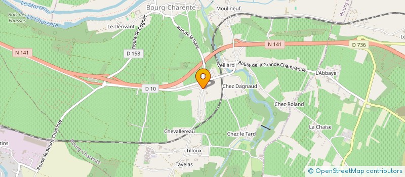 localisation de l'entreprise MADAME MARION ESTRADE à BOURG-CHARENTE