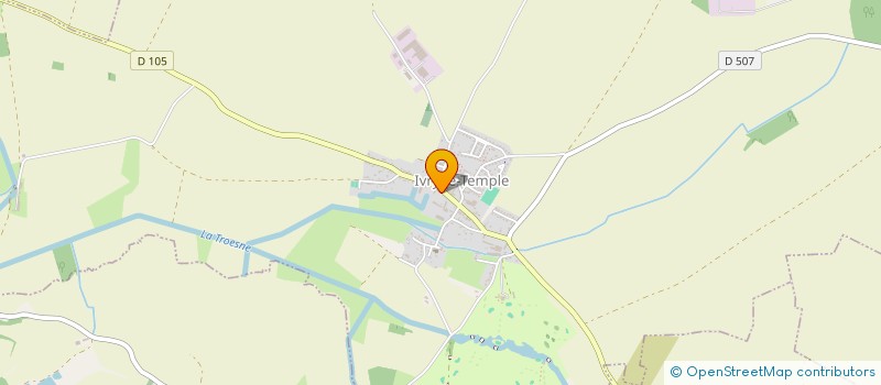 localisation de l'entreprise MADAME MARION EVE  IVRY-LE-TEMPLE