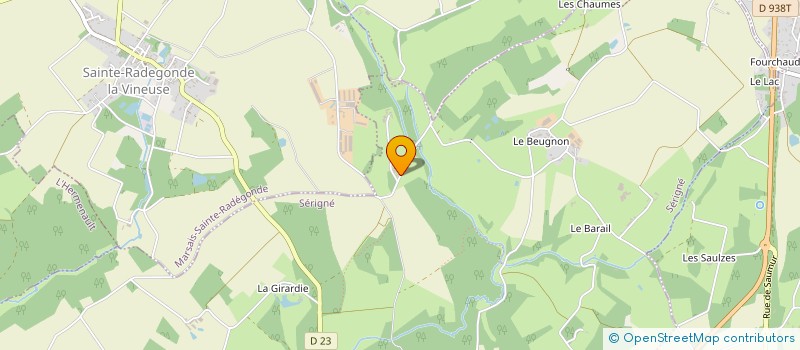 localisation de l'entreprise MADAME MARION FAIVRE  SERIGNE