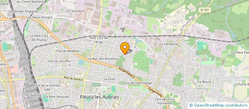 localisation de l'entreprise MADAME MARION FAL à FLEURY-LES-AUBRAIS
