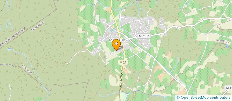 localisation de l'entreprise MADAME MARION FARE  MONTAUD