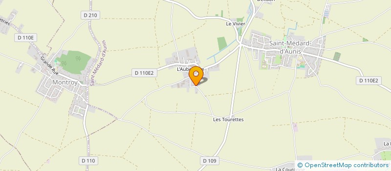 localisation de l'entreprise MADAME MARION FAUCOU  SAINT-MEDARD-D'AUNIS