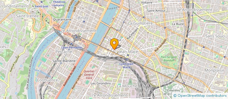 localisation de l'entreprise MADAME MARION FAURE  LYON