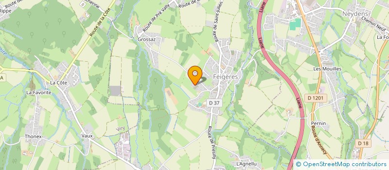 localisation de l'entreprise MADAME MARION FAZERLET  FEIGERES