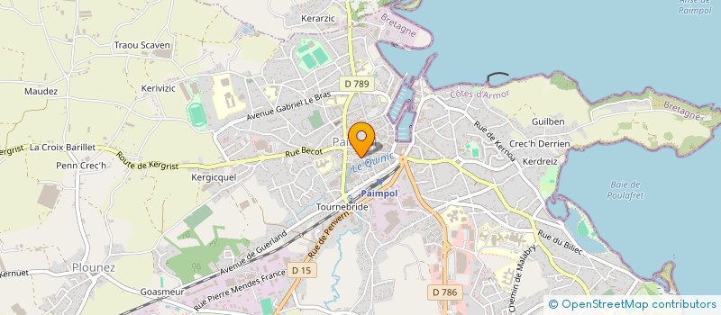 localisation de l'entreprise MADAME MARION FEGARD  PAIMPOL