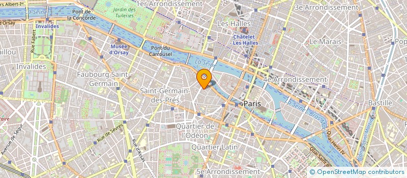 localisation de l'entreprise MADAME MARION FELCOURT  PARIS