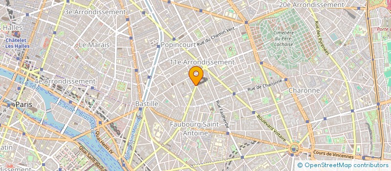 localisation de l'entreprise MADAME MARION FELDMAN  PARIS