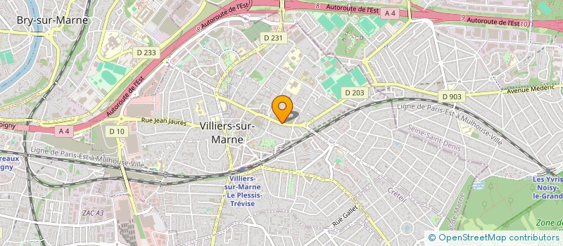 localisation de l'entreprise MADAME MARION FERREIRA PAULO à VILLIERS-SUR-MARNE