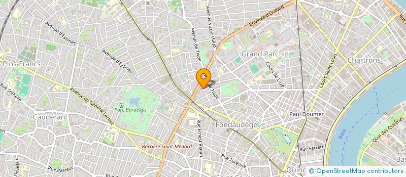 localisation de l'entreprise MADAME MARION FLAME  BORDEAUX