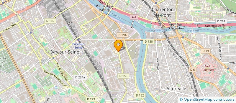 localisation de l'entreprise MADAME MARION FLAUX  IVRY-SUR-SEINE