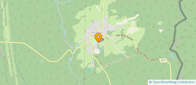 localisation de l'entreprise MADAME MARION FLICOTEAUX  HARGNIES