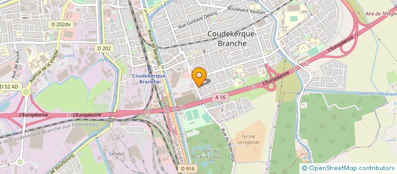 localisation de l'entreprise MADAME MARION FOLATRE  COUDEKERQUE-BRANCHE