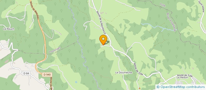 localisation de l'entreprise MADAME MARION FORESTIER à CHENAILLERS-MASCHEIX