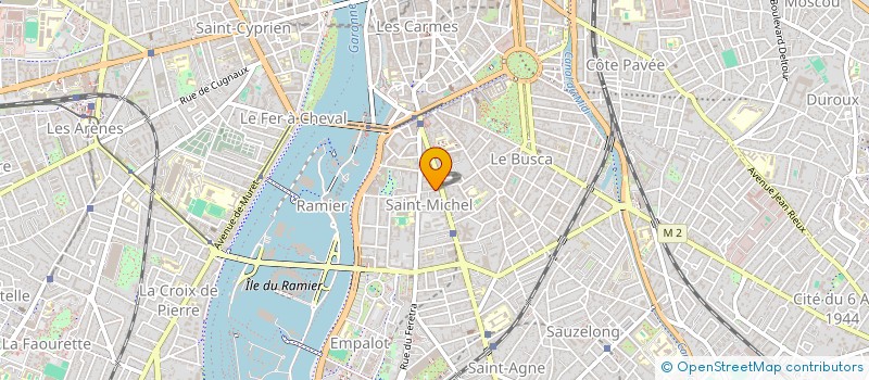localisation de l'entreprise MADAME MARION FORT à TOULOUSE