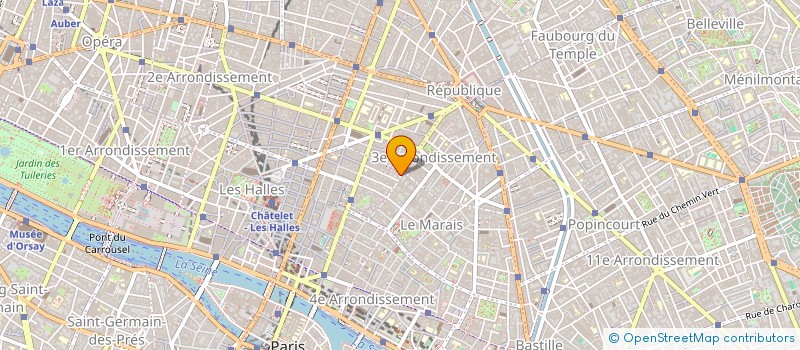 localisation de l'entreprise MADAME MARION FORTE  PARIS