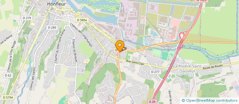 localisation de l'entreprise MADAME MARION FORTIER  LA RIVIERE-SAINT-SAUVEUR