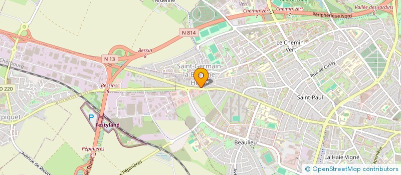 localisation de l'entreprise MADAME MARION FOUCHER à CAEN