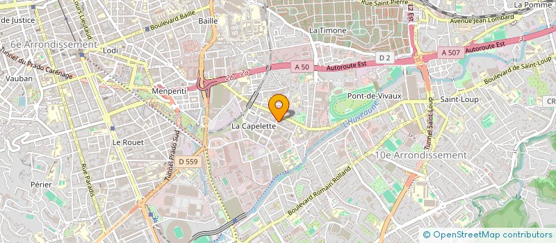 localisation de l'entreprise MADAME MARION FRAGIONE à MARSEILLE