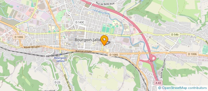 localisation de l'entreprise MADAME MARION FRANCOIS  PONT-DE-CHERUY