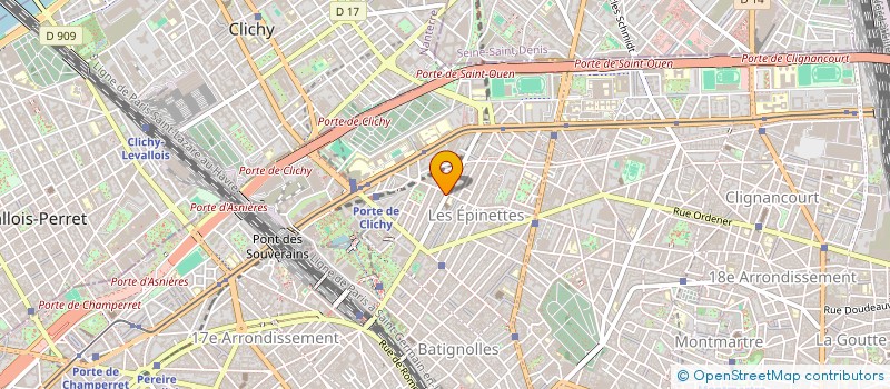 localisation de l'entreprise MADAME MARION FREGEAC  PARIS