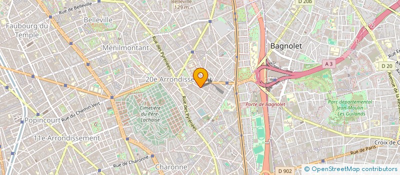 localisation de l'entreprise MADAME MARION FRITZINGER  PARIS