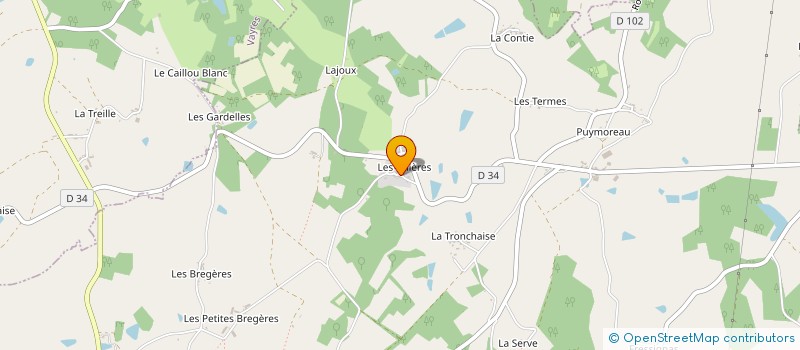 localisation de l'entreprise MADAME MARION FROGER  ORADOUR-SUR-VAYRES