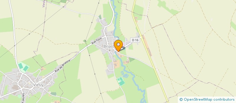 localisation de l'entreprise MADAME MARION GADEYNE  BRIASTRE