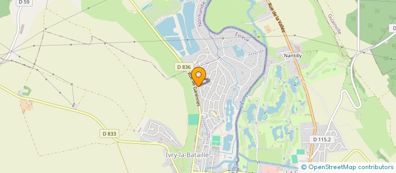 localisation de l'entreprise MADAME MARION GAILLARD  COURCELLES-SUR-SEINE