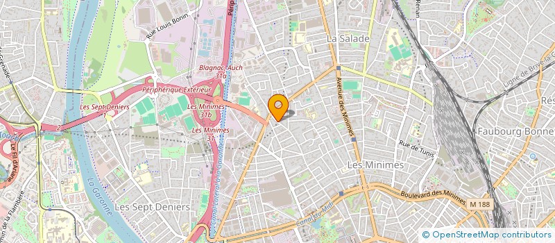 localisation de l'entreprise MADAME MARION GAILLARD à TOULOUSE