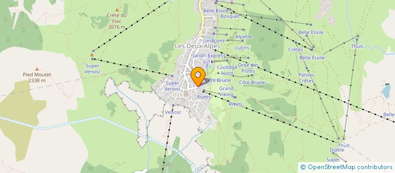 localisation de l'entreprise MADAME MARION GALERA  LES DEUX ALPES