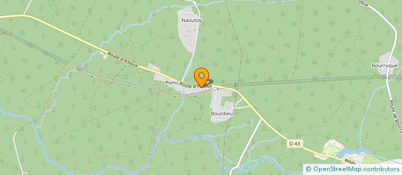 localisation de l'entreprise MADAME MARION GALINDO  PARENTIS-EN-BORN