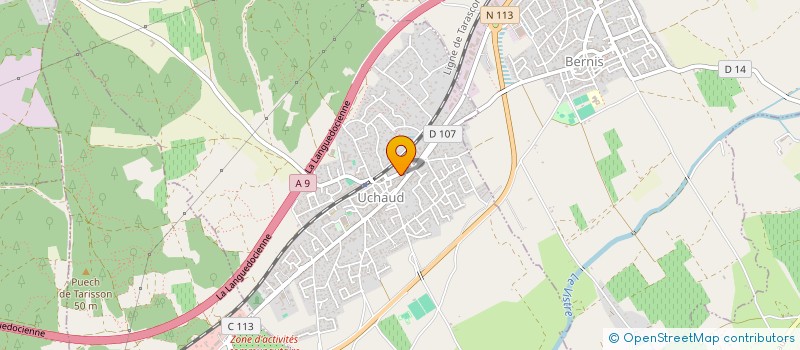 localisation de l'entreprise MADAME MARION GARCIA  UCHAUD