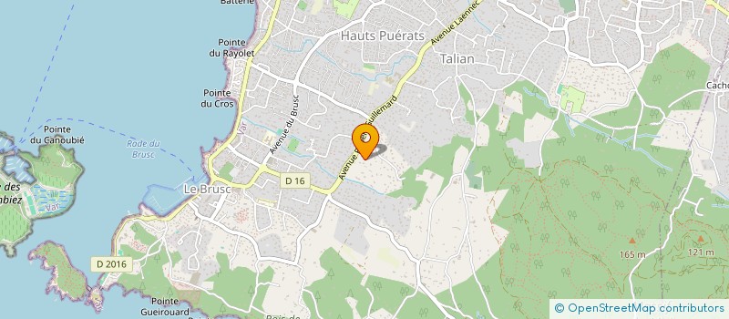 localisation de l'entreprise MADAME MARION GARGIULO à SIX-FOURS-LES-PLAGES