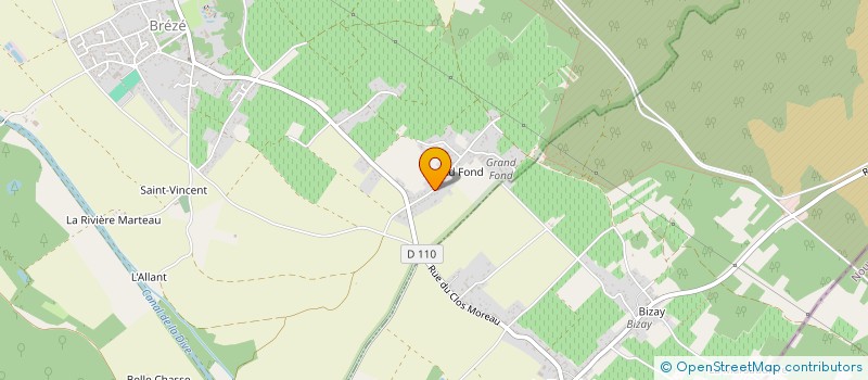 localisation de l'entreprise MADAME MARION GARNIER  BELLEVIGNE-LES-CHATEAUX