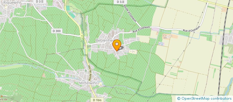 localisation de l'entreprise MADAME MARION GARRIGUES  HUNAWIHR