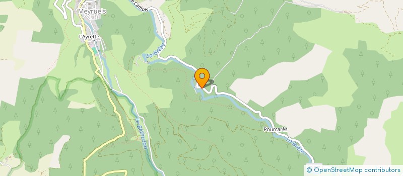 localisation de l'entreprise MADAME MARION GARRIVIER  MEYRUEIS