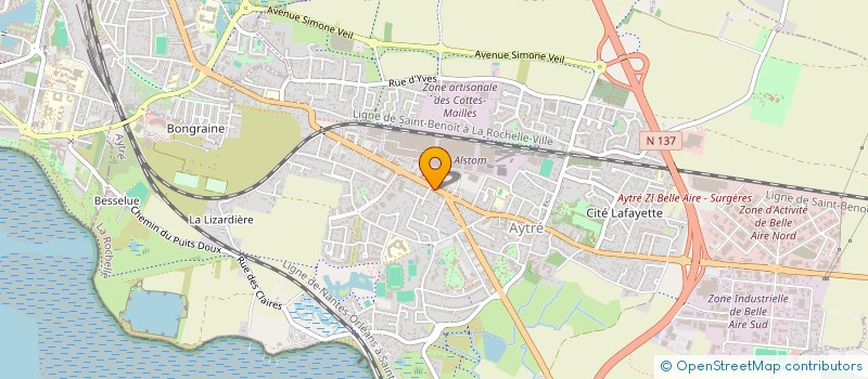 localisation de l'entreprise MADAME MARION GARTNER  AYTRE