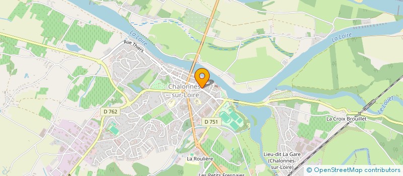 localisation de l'entreprise MADAME MARION GASNIER  CHALONNES-SUR-LOIRE