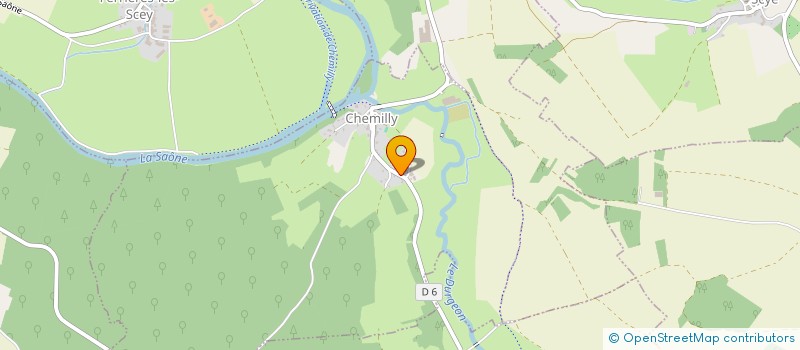 localisation de l'entreprise MADAME MARION GASPAR  CHEMILLY